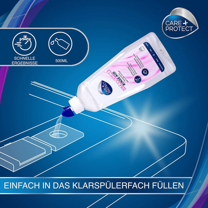 CARE + PROTECT- Extra Shine Universal Rinse Aid pentru mașini de spălat vase / Pentru toate mașinile de spălat vase / Uscare rapidă / 500 ml Detergenti Bucatarie Naty Shop