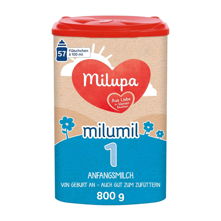 Milupa Milumil Pre, Lapte praf pentru bebeluși - Cu nutrienți importanți și fără ulei de palmier - 800 g Naty Shop 800 grame Milumil 1