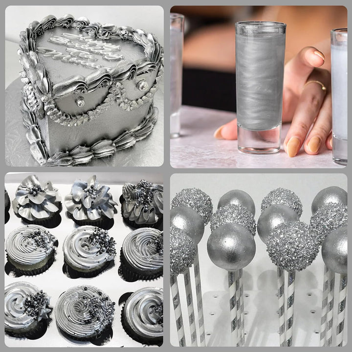 Glitter comestibil, praf, diverse culori, 30 grame Naty Shop