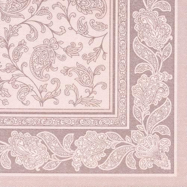 Papstar, 50 de șervețele "ROYAL Collection" 1/4 fold 40 Cm X 40 Cm Mocca "Ornamente", #19894