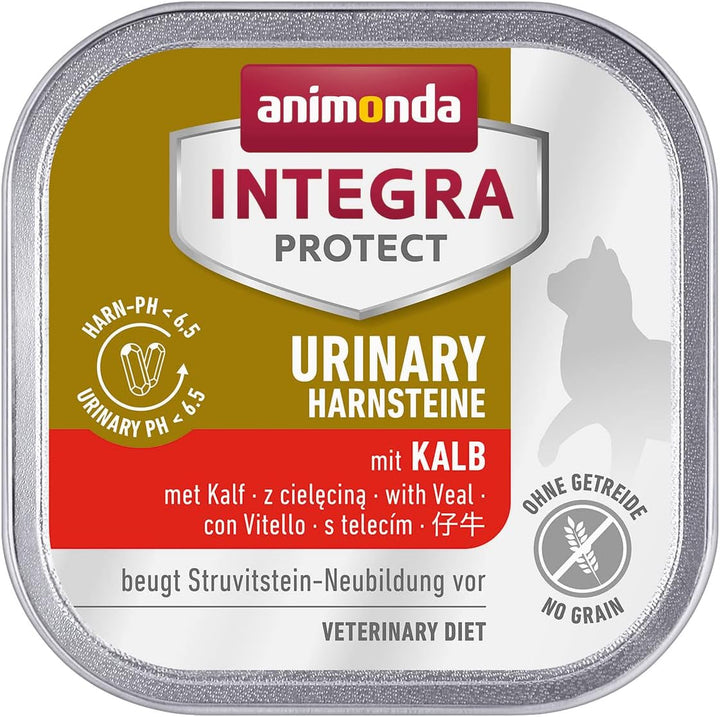 Animonda INTEGRA PROTECT Hrană umedă pentru pisici Sensitive Pure Pork (16 X 100G), recomandată de veterinari pentru alergii alimentare, hrană dietetică dezvoltată de veterinari pentru pisici adulte