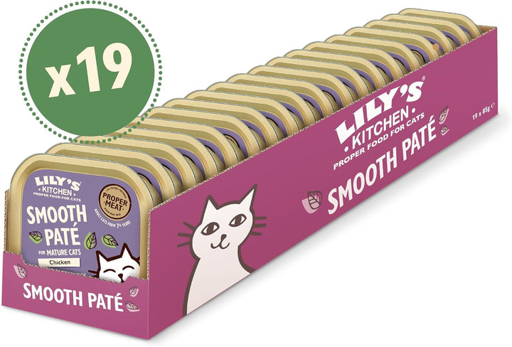 Lily'S Kitchen Hrană umedă pentru pisici adulte Bowl Chicken Pâté Grain Free Recipe 19 X 85G