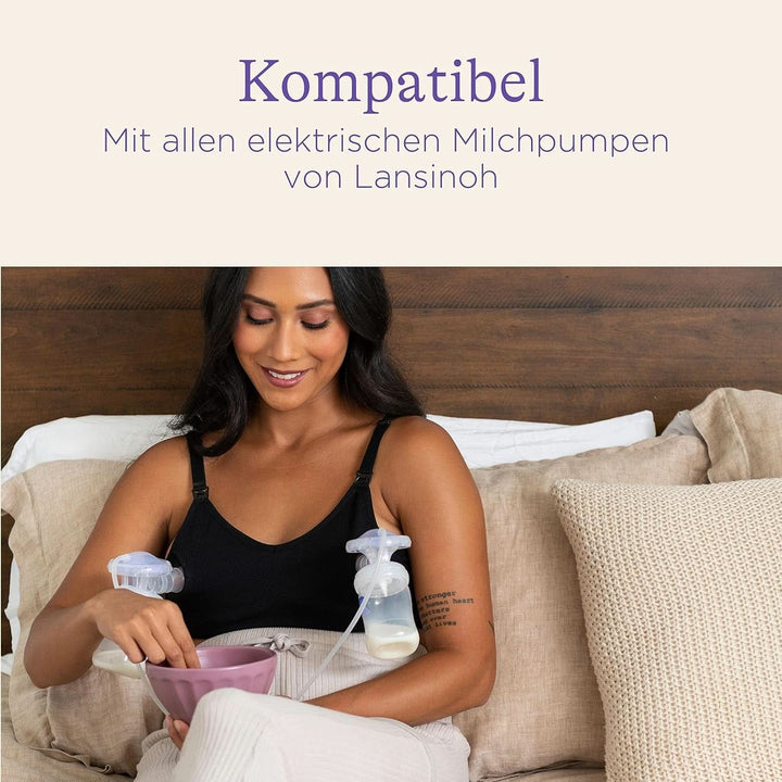 Lansinoh Pump Set - set intretinere / schimb piese pentru pompe de sân electrice Accesorii Hrana si Alaptare Bebe Naty Shop