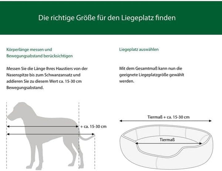 Pat de dormit Dehner Premium Lovely Cuddle, 58 x 48 x 18 cm, material natural/pluș, alb/bej