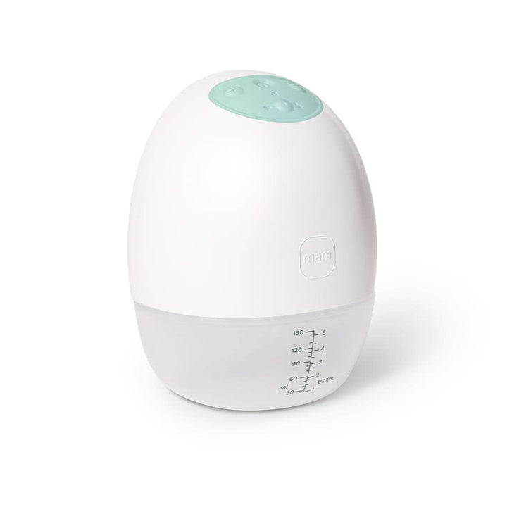 MAM Move Pompă de sân portabilă cu 3 moduri de funcționare și 5 niveluri de intensitate, carcasă din silicon Skinsoft, reglabilă la 4 dimensiuni Accesorii Hrana si Alaptare Bebe Naty Shop