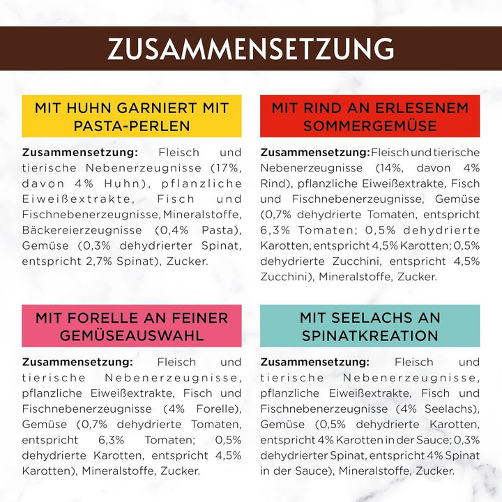 Hrană umedă pentru pisici Gourmet a La Carte, amestec variat, pachet de 60 (60 X 85G)