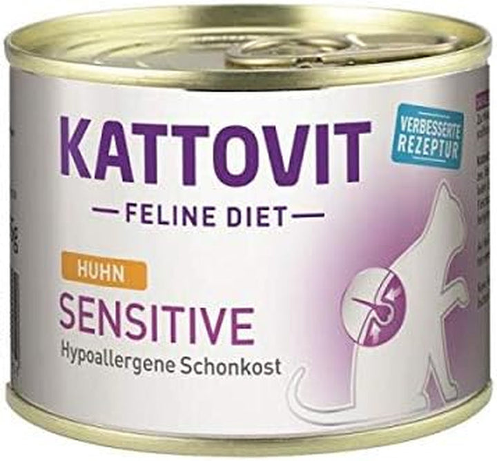 Kattovit Feline Diet Pui sensibil 12X185G