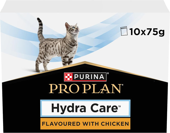 Hrană pentru pisici PRO PLAN HC Hydra Care, 10 X 75 G
