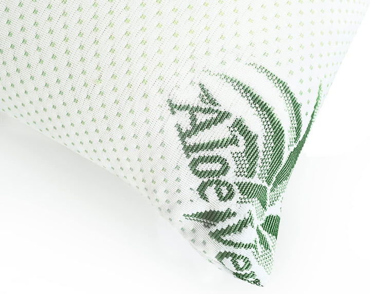 Mister Sandman Pernă ergonomică 40X80, pernă pentru gât cu față de pernă Aloe Vera, pernă Visco perfect potrivită pentru cei care dorm abdominal, cei care dorm pe spate și cei care dorm lateral, pernă cu spumă de memorie Perne ortopedice cervicale Naty Shop