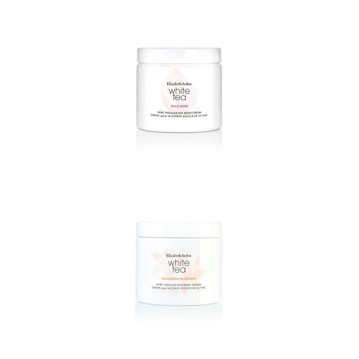 Elizabeth Arden - Wild Rose White Tea, crema de corp de trandafir pentru femei Cosmetice si Infrumusetare Naty Shop Pachet cu cremă de corp Wild Rose și Mandarin Blossom