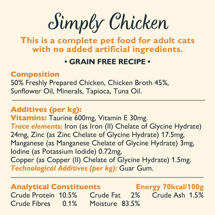 Hrană umedă pentru pisici Lily'S Kitchen pentru fileuri mărunțite 32Pack (4 X 8 X 70G) Multipack