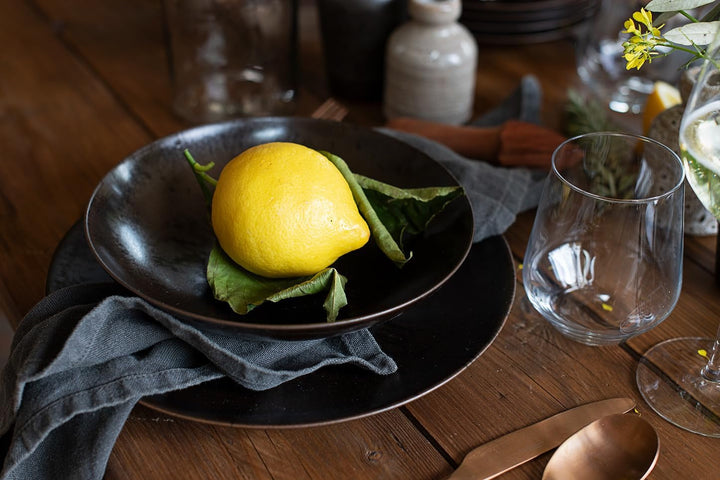 MÄSER Metallic Bronze, serviciu de cină din 12 piese pentru 4 persoane Seturi vesela masa Naty Shop