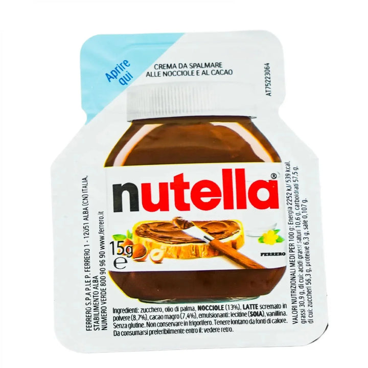 Nutella, Crema Cacao & Alune, 15 g Glazuri si Decor Naty Shop 15 grame