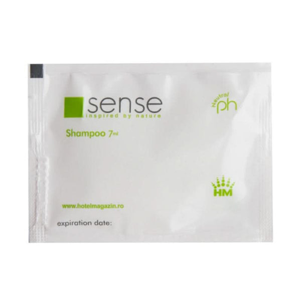 Sampon hotelier Sense plic 7 ml, bax 250 bucati Cosmetica Hoteliera Naty Shop