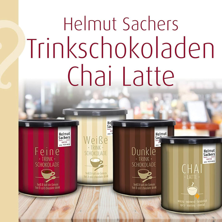 Helmut Sachers Kaffee - Ciocolată albă de băut, 500 grame Cacao si Ciocolata Calda Naty Shop