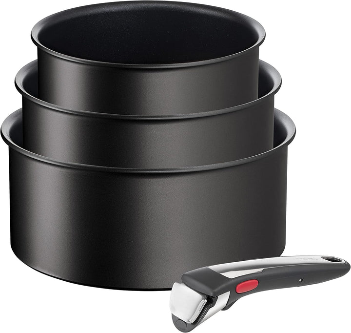 Tefal L39591 Ingenio Unlimited, inducție Oale si Tigai Naty Shop **Neu** Kasserollen-Set 16+18+20Cm+Griff