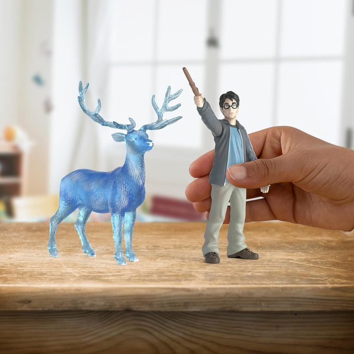 Schleich 42680 Harry Potter & Patronus, de la 6 ani, HARRY POTTER - figurină de joacă, 16 X 11 X 18 cm Action figures Naty Shop