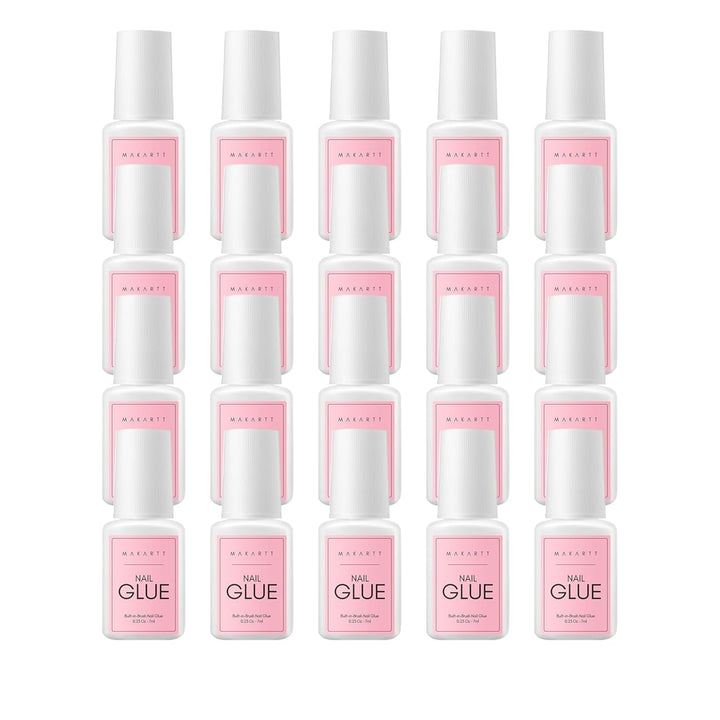 Lipici de unghii Makartt extra puternic pentru unghii artificiale, uscare rapidă în 5 secunde, lipici acrilic pentru vârfuri de unghii sau unghii reparate, nu necesită întărire cu lampa UV, 7 ml