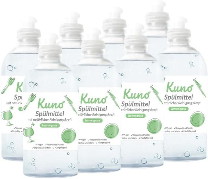 Kuno - Lichid de spălat vase manual, aroma si miros de lamaie, 500 ml Detergenti Bucatarie Naty Shop 8