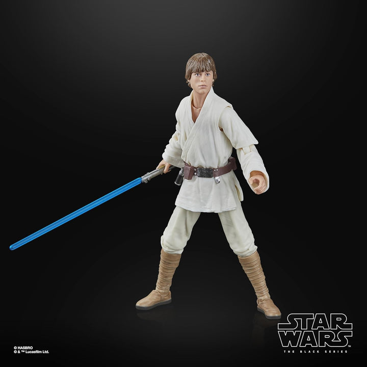 Star Wars Seria Neagră Luke Skywalker, Star Wars: O nouă speranță Figura de acțiune (15 cm) De colecționat Action figures Naty Shop