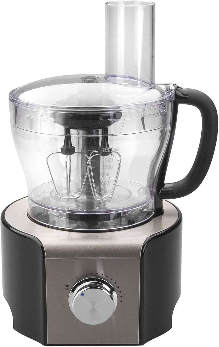 69079 -69079 robot-multifuncție 800 w-negru, oțel inoxidabil, sticlă și plastic, multicolore Mama si Copilul Naty Shop