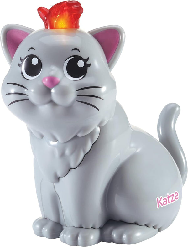 Vtech Tip Tap Baby Animals - Pisica - Jucărie interactivă cu lumină și muzică pentru jocuri de rol imaginative - Pentru copii cu vârsta cuprinsă între 1-5 ani Jucarii Bebe Naty Shop Titlu implicit