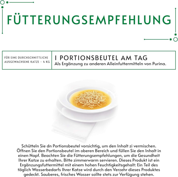 Supă Gourmet Crystal pentru pisici cu pui natural, 32Pack (32 X 40G)