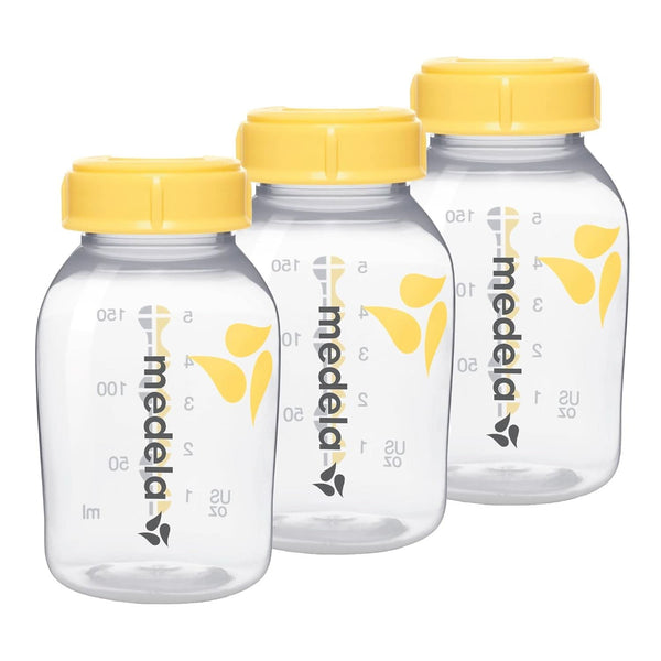 Medela Flaschen Zur Aufbewahrung Von Muttermilch | Bpa-Frei | Packung À 3 × 150 Ml Accesorii Hrana si Alaptare Bebe Naty Shop Flaschenset (3X 150Ml)