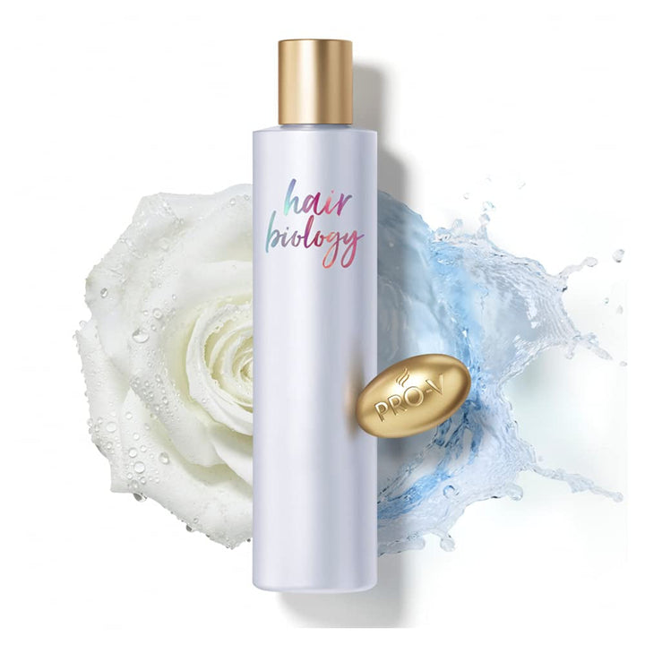 Hair Biology Cleanse & Reconstruct Shampoo, Pentru rădăcini grase și vârfuri deteriorate, 250 ml Duș și baie Naty Shop