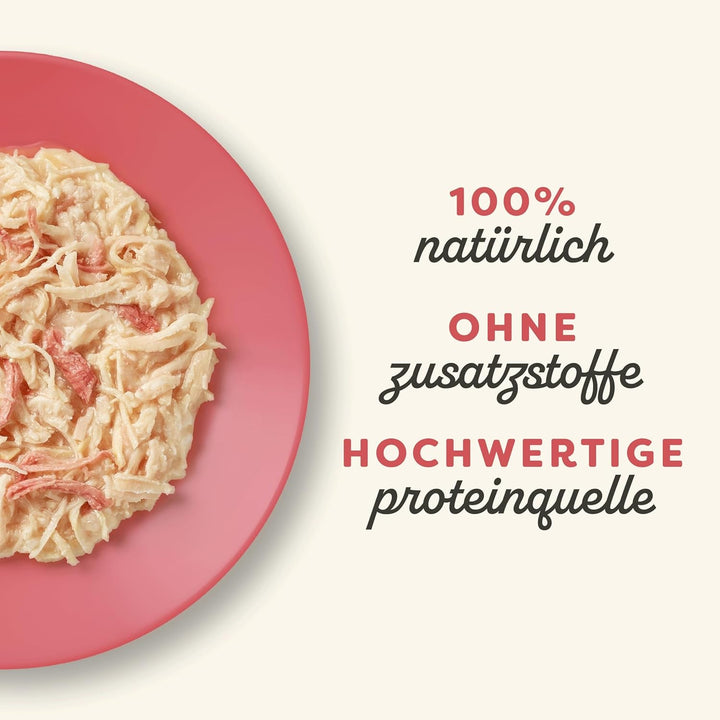 Applaws Premium Natural Cat Food Wet, pui cu rață în bulion, cutie 70G (24X70G)