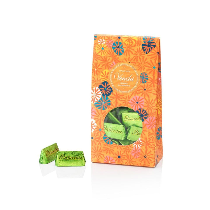 Venchi, Murrine Collection - Cutie cadou cu praline fistic asortate, 300 grame Bomboane de Ciocolata Naty Shop Default Title