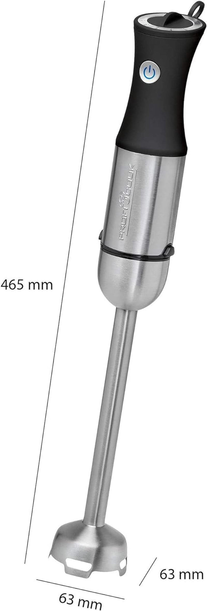 Proficook® 2In1 Stabmixer & Schneebesen | Stabmixer 1000 Watt Für Mixen, Zerkleinern & Pürieren | Smoothie Maker M. Langem Mixstab | Pürierstab M. Edelstahlgehäuse & Soft Touch-Griff | PC-SMS 1220 Mama si Copilul Naty Shop