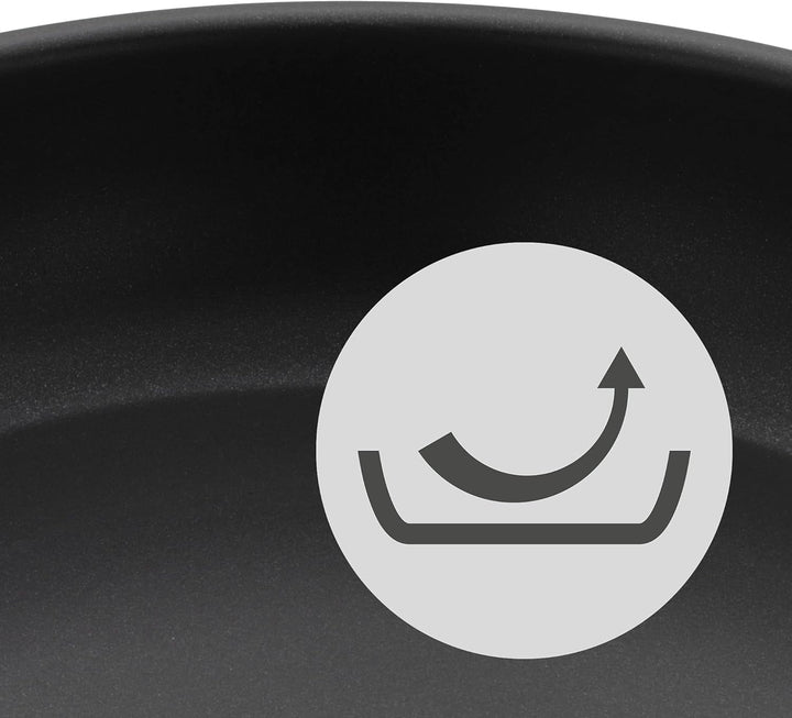 WMF Devil tigaie 28 cm, tigaie cu inducție, oțel inoxidabil Cromargan, mâner din plastic Oale si Tigai Naty Shop