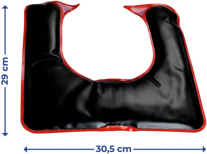 Pernă de gât Maximex Moor, Cuptor cu microunde, Căldură liniștitoare împotriva tensiunii, Potrivire specială, Dimensiuni (L X H X P): 30.5 X 1 X 29 Cm Perne ortopedice cervicale Naty Shop