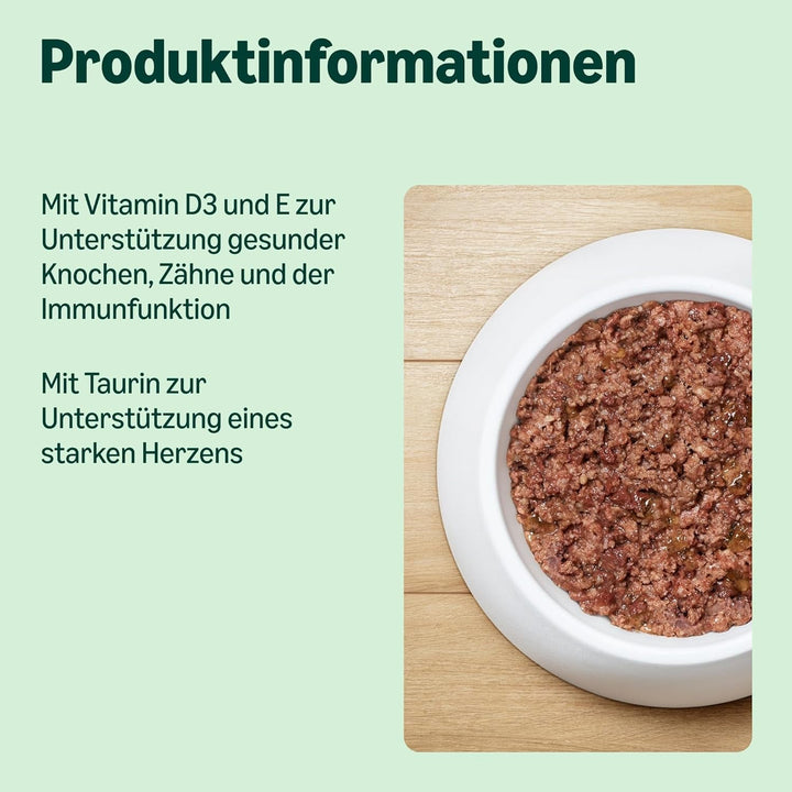 By Amazon Hrană umedă fără cereale pentru pisici, conservă, pateu de pui, 12 X 400 G