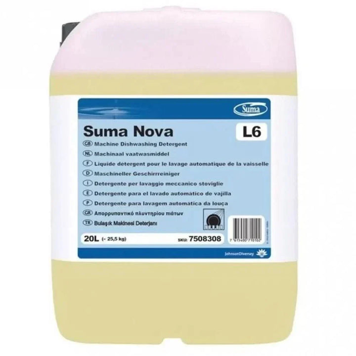 Detergent pentru masina de spalat vase SUMA NOVA L6, Diversey, 20L Detergenti Nati Shop