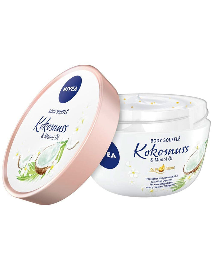 NIVEA Body Soufflé Coconut & Monoi Oil, 200 ml Cosmetice si Infrumusetare Naty Shop