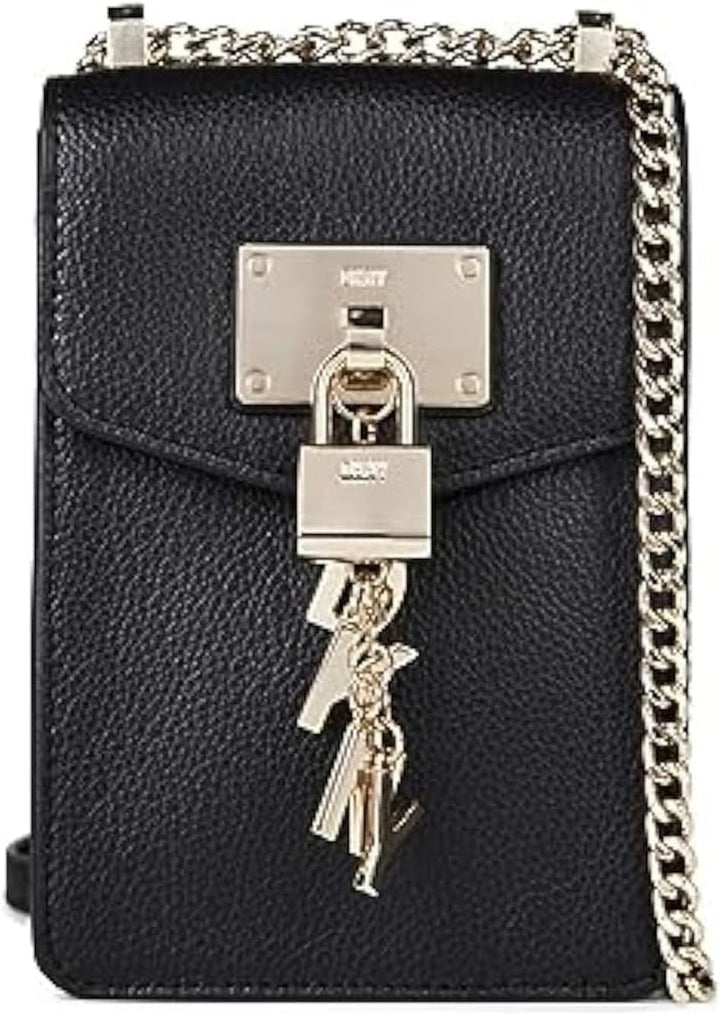 DKNY Elissa N/S crossbody geanta de umăr Genti Femei Naty Shop Negru / aur