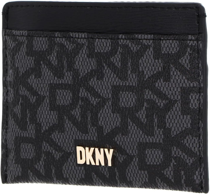 DKNY Women's Bryant L Travel Accessory Envelope Card Holder Portofel Femei Naty Shop Negru Suport de card