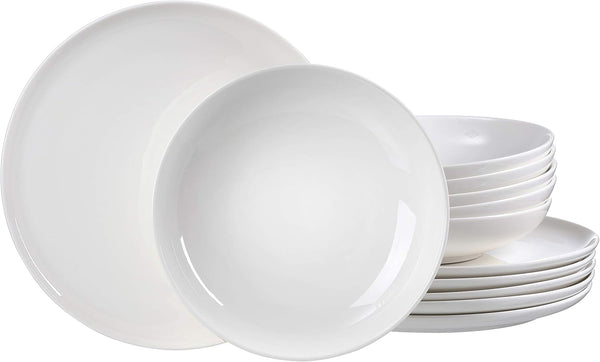 Ritzenhoff & Breker serviciu de masă Skagen, 12 piese, alb Seturi vesela masa Naty Shop Tafelservice