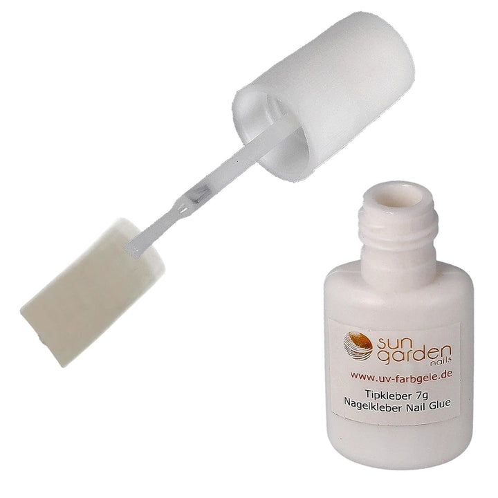 Sun Garden Nails Tipbox 500 Tips Incl. 3 Tips Glue Tips Nail Tips Glue - Modelare Unghii