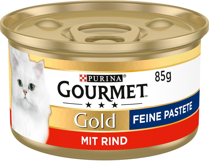 Gourmet Gold Fine Pâté Hrană umedă pentru pisici, cu pui, 12Pack (12 X 85G)