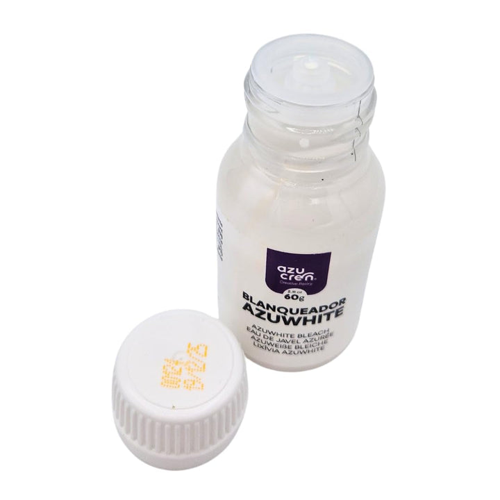 Azucren, Colorant alimentar pentru decorarea torturilor, copt, fursecuri, macaroane, culoare alb pur, colorant alimentar concentrat în formă de gel pentru cremă de unt, pastă de zahăr, glazură regală și mixuri pentru prăjituri, 60 g