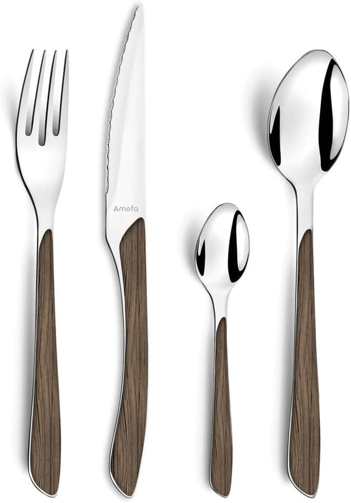 Amefa ECLAT set de tacâmuri NATURE, 24 de piese, 6 persoane Bucatarie Naty Shop