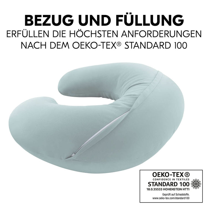 Pernă de alăptare Hauck pentru bebeluși cu umplutură Accesorii Hrana si Alaptare Bebe Naty Shop