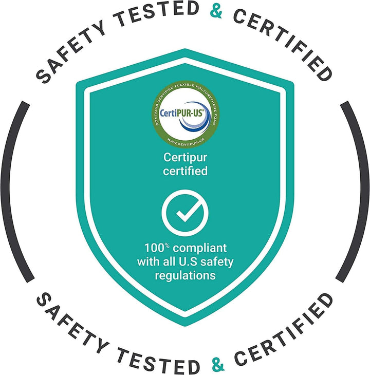 Rulou pentru gât Milliard Visco foam cu husă lavabilă, certificat Oeko-Tex, duritate medie, 10X43 cm, perfect pentru alergici, pernă de călătorie, pernă rotundă pentru gât, rulou de poziționare, rulou pentru genunchi Perne ortopedice cervicale Naty Shop