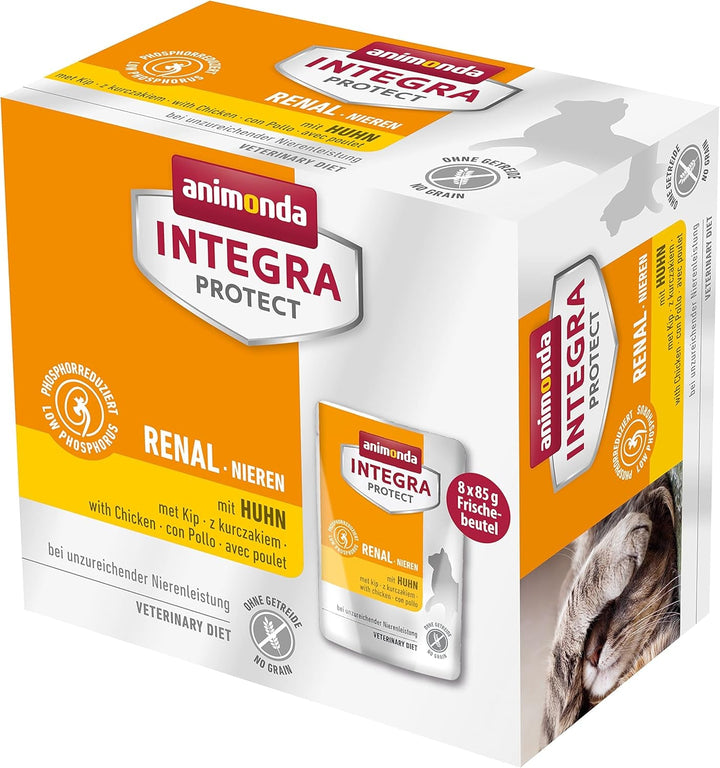 Animonda INTEGRA PROTECT Hrană umedă pentru pisici cu diabet zaharat cu curcan (24 X 85G), recomandată de veterinar pentru diabet zaharat, dezvoltată împreună cu veterinari pentru pisici adulte