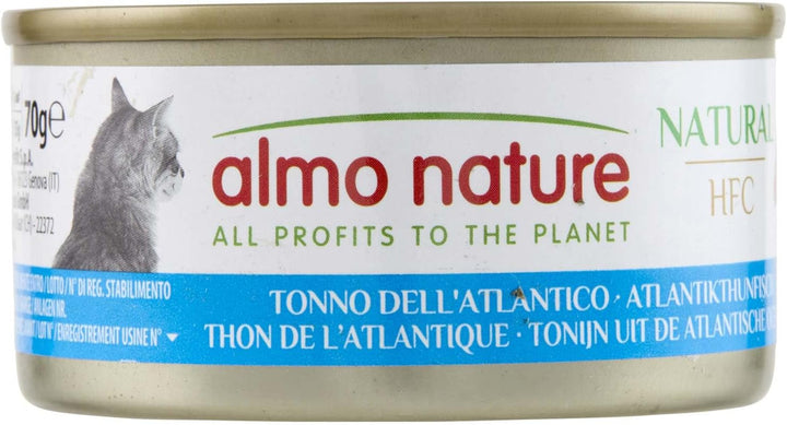 Almo Nature HFC Natural Cat Food Wet - Ton cu scoici 24Pack (24 X 70G)