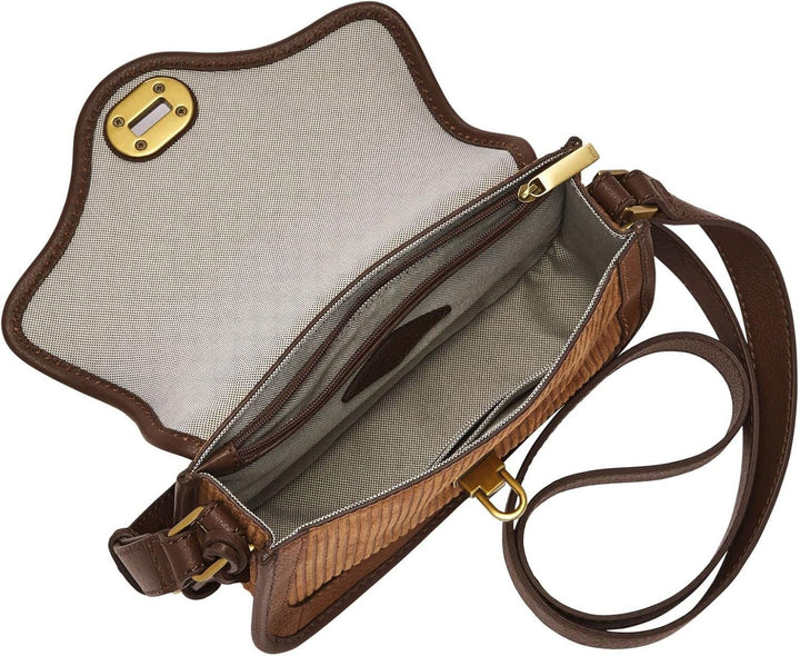 Geantă Fossil pentru femei Heritage, piele/poliuretan crossbody multi L 21.6 cm, l 5.1 cm, H 14 cm ZB1817249 Genti Femei Naty Shop