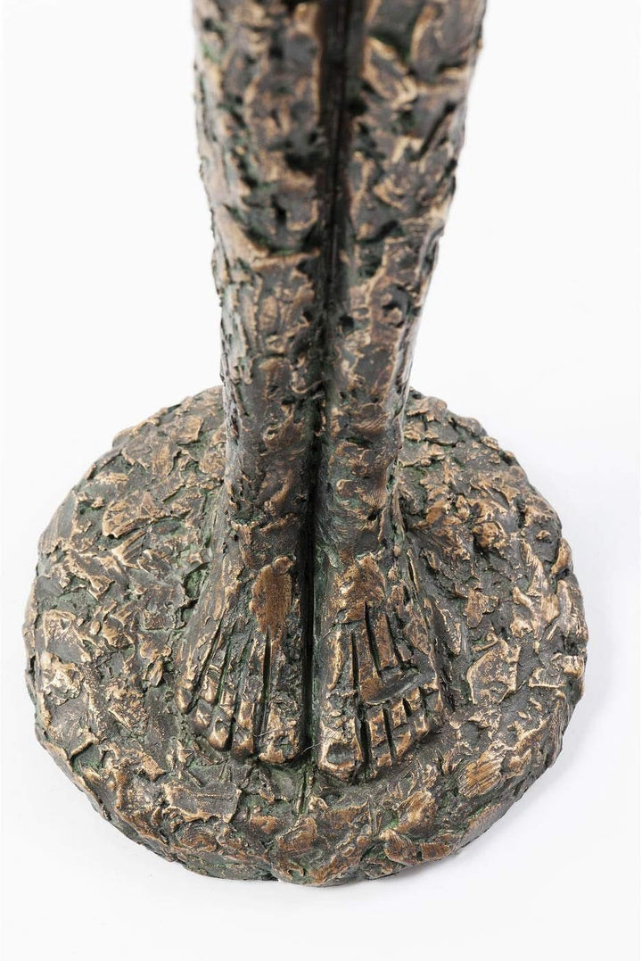 Kare Design obiect decorativ Art Lady Bronz, figurină decorativă, rășină, aspect antic, statuie, decor, obiect de artă, accesoriu, 78x13,5x13,5cm Statuete si sculpturi Naty Shop